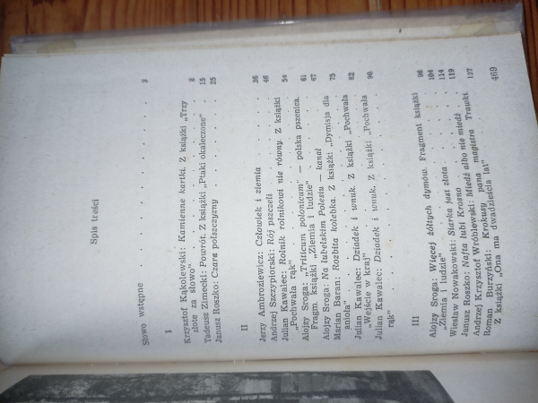 Książka Spotkania z Polską zbiór opowiadań i reportaży 1970