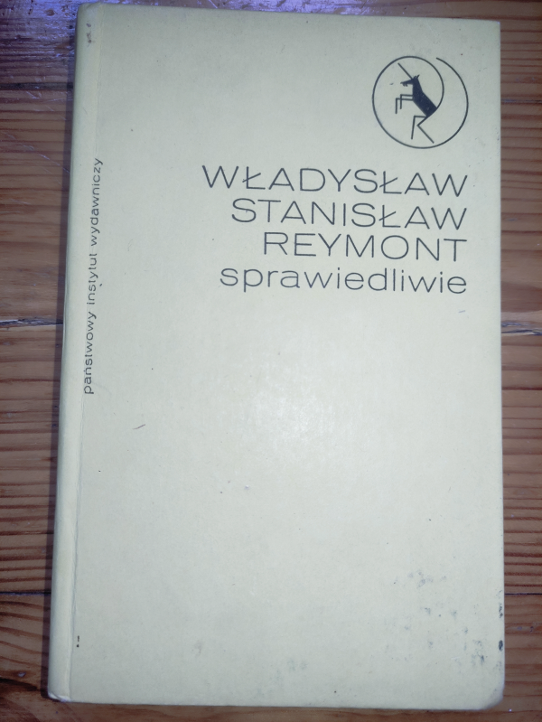 Książka Sprawiedliwie Władysław Reymont Państwowy Instytut W