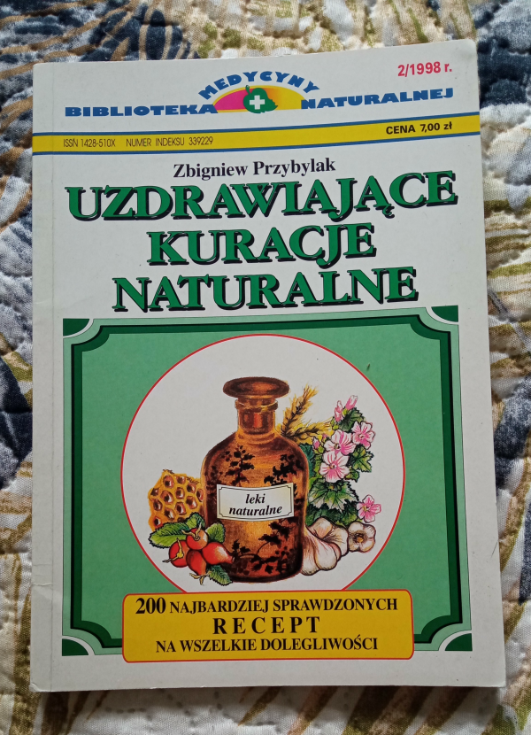 Książka "Uzdrawiające kuracje naturalne" Z.Przybylak