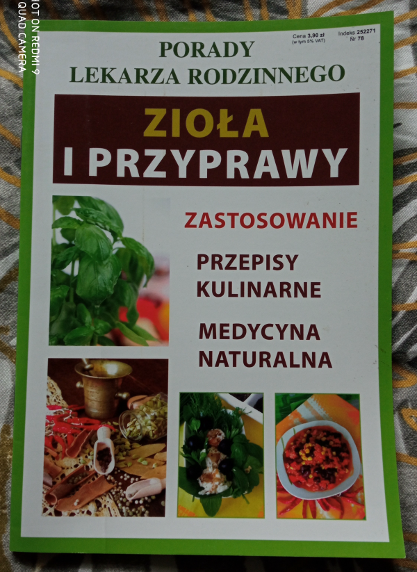 Książka "Zioła i przyprawy" Anna Smaza