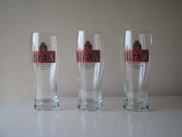 Kufel Brax 0,5 l, szkło do piwa, pokal, szklanka