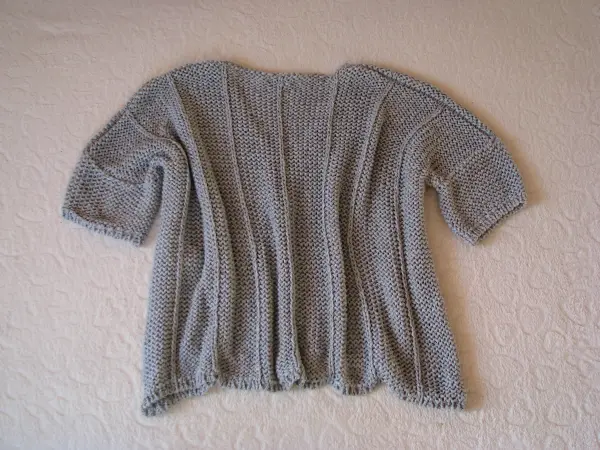 Luźny sweterek, sweter narzutka, oversize nietoperz, rozm. S