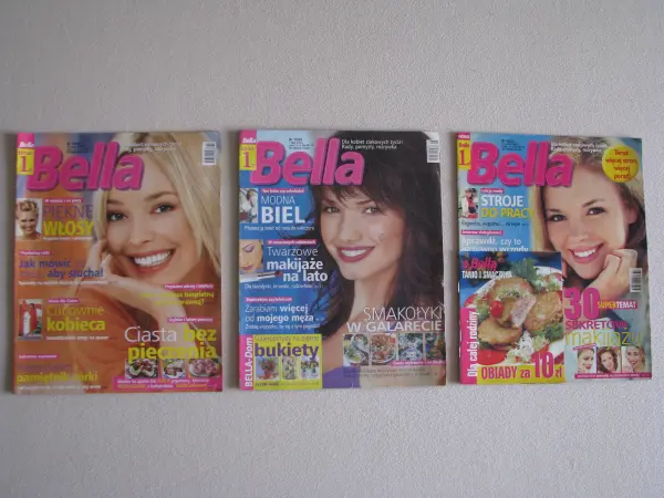 Magazyn Bella nr 18, 19 i 28 z 2003 r.