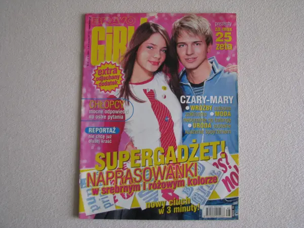 Magazyn Bravo, Bravo Girl, Popcorn z 2003 r. dodatki plakaty