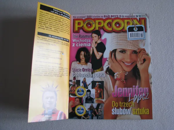Magazyn Bravo, Bravo Girl, Popcorn z 2003 r. dodatki plakaty