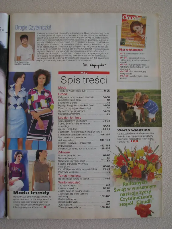 Magazyn Claudia – miesięcznik z lat 1997 - 2013