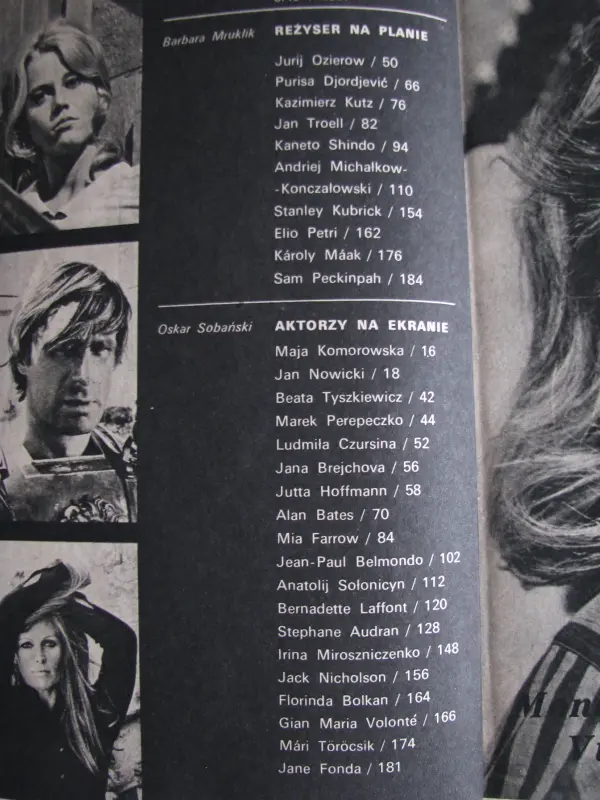 Magazyn filmowo-telewizyjny 1974r. 