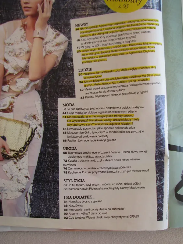 Magazyn Grazia – dwutygodnik nr 7 (36) 2014r.