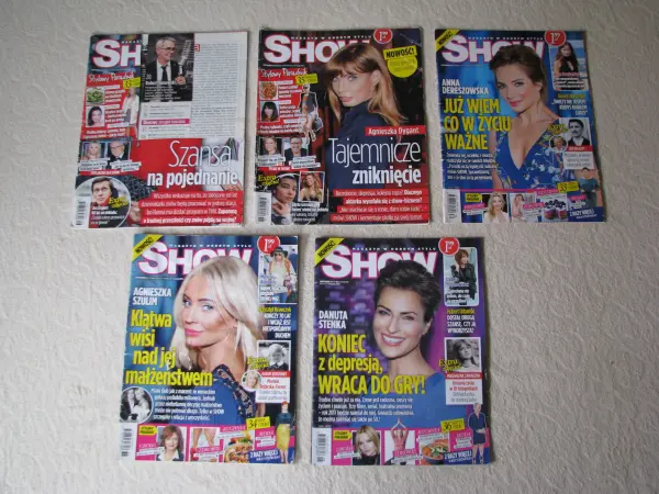 Magazyn SHOW – dwutygodnik 2015 – 2017r.