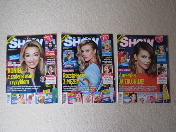 Magazyn SHOW – dwutygodnik 2015 – 2017r.