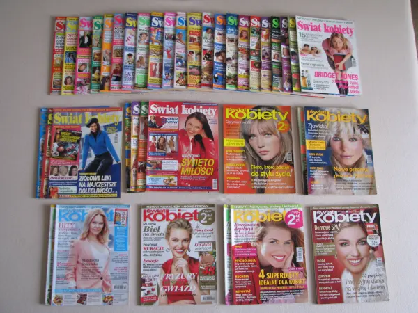 Magazyn Świat kobiety z lat 2006 - 2019 r.