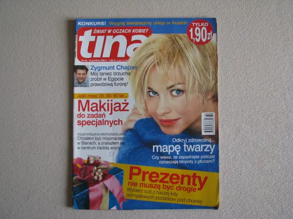 Magazyn Tina nr 47 i 50 z 2003 r. Świat w oczach kobiet 