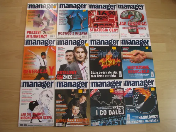 Manager Magazin – miesięcznik 2005 - 2009 r.