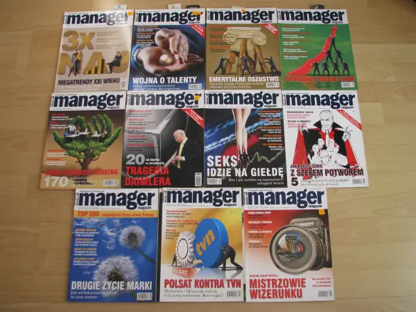 Manager Magazin – miesięcznik 2005 - 2009 r.