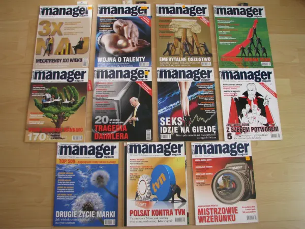 Manager Magazin – miesięcznik 2005 - 2009 r.