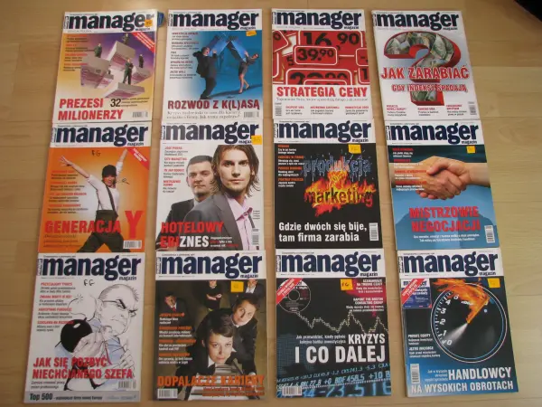 Manager Magazin – miesięcznik 2005 - 2009 r.