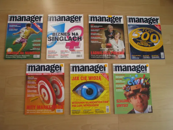 Manager Magazin – miesięcznik 2005 - 2009 r.