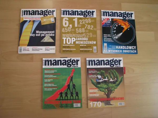 Manager Magazin – miesięcznik 2005 - 2009 r.
