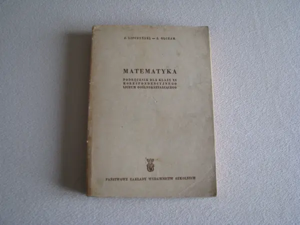 Matematyka – Lipczyński, Olczak – podręcznik IX klasa koresp