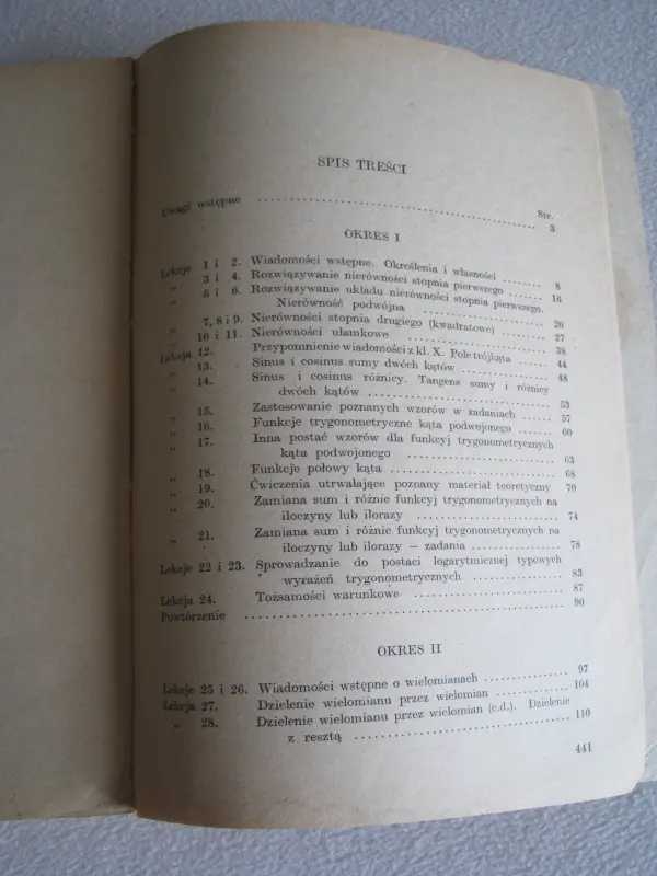 Matematyka – Lipczyński, Olczak – podręcznik IX klasa koresp