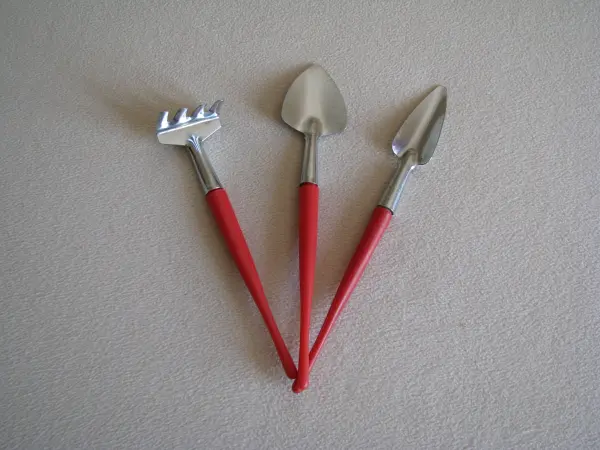 Mini narzędzia ogrodnicze do doniczek, pikowania, bonzai 