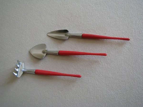 Mini narzędzia ogrodnicze do doniczek, pikowania, bonzai 