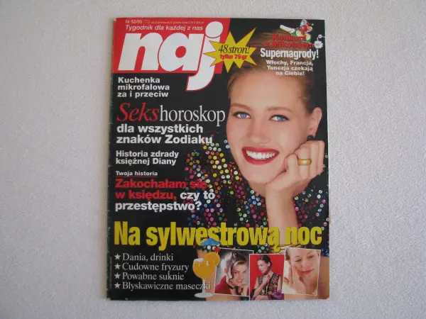 Naj – tygodnik nr 52 z 1995 r. i dwutygodnik nr 4 z 2015 r.