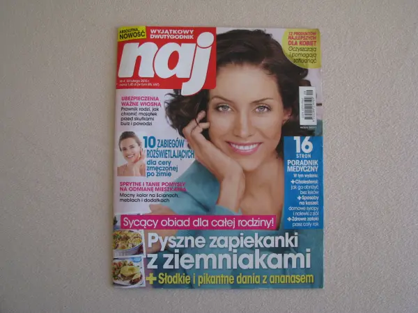 Naj – tygodnik nr 52 z 1995 r. i dwutygodnik nr 4 z 2015 r.