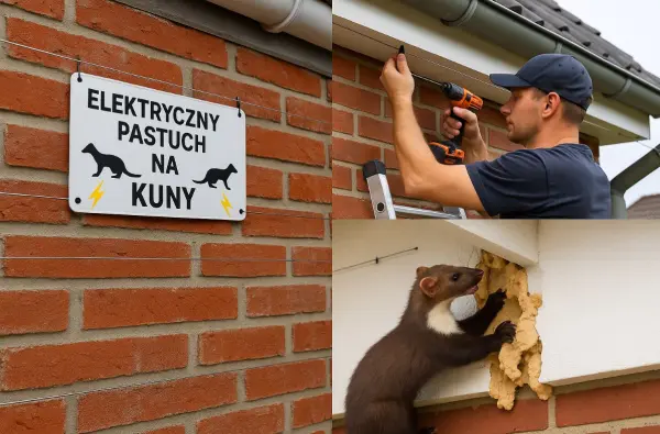 Naprawa podbitki po kunach, usługi dekarza, tel. 504-746-203