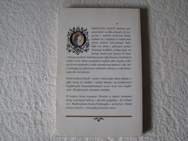Nauki królowej Kunti - Śri Śrimad A.C. Bhaktivedanta Swami P