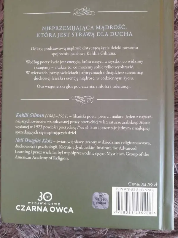 Neil Douglas - Klotz - "Mała księga życia według Kahlila Gib
