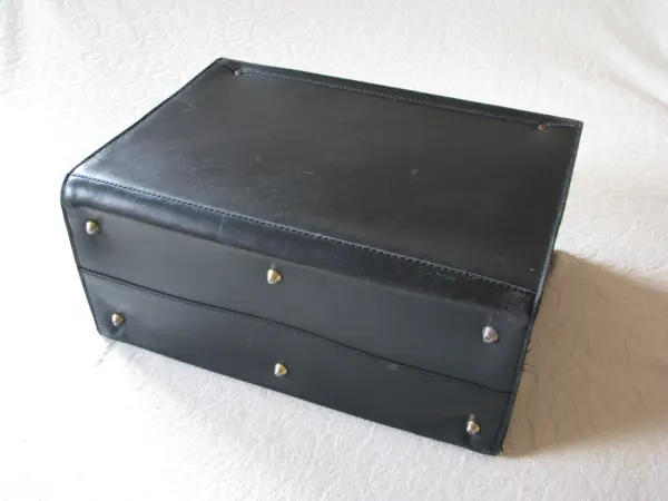 Neseser teczka kufer z szyfrem na dokumenty skóra naturalna