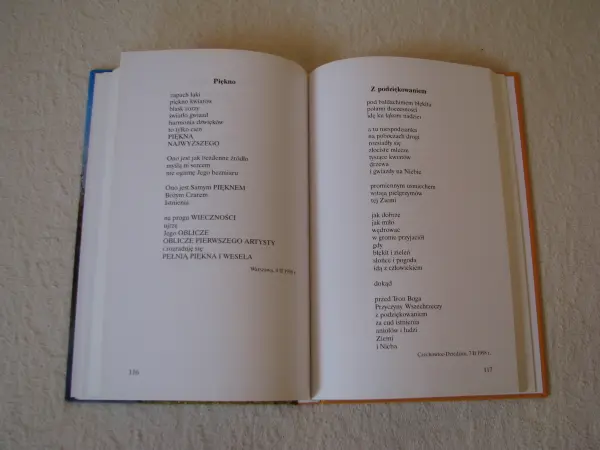 Niebo i Ziemia - zbiór poezji, s. Aldona Teresa Malinowska C