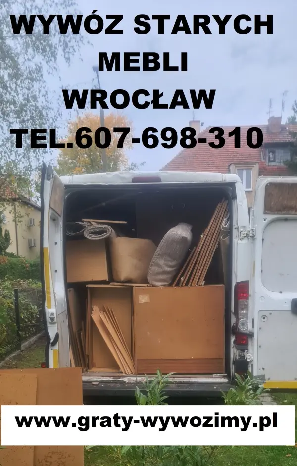 Odbiór,wywóz,utylizacja starych mebli Wrocław.
