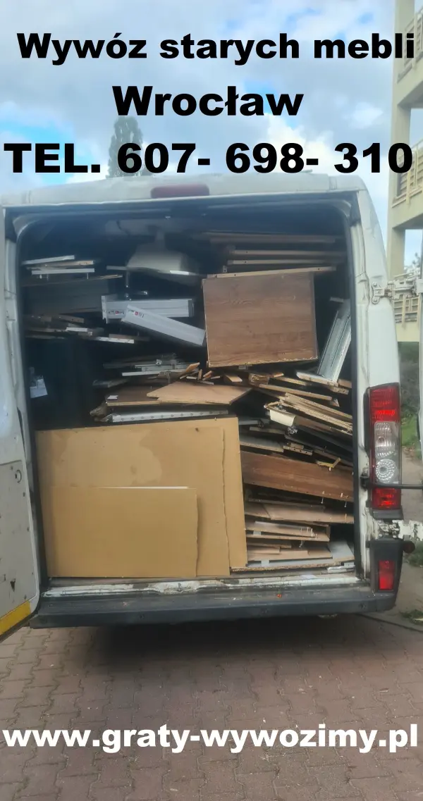 Odbiór,wywóz,utylizacja starych mebli Wrocław.Opróżnianie.