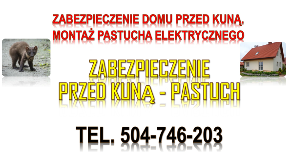 Pastuch elektryczny na kuny. Tel. 504-746-203, montaż cena