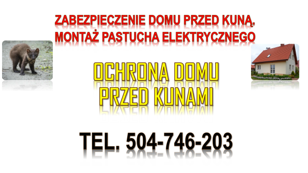 Pastuch elektryczny na kuny. Tel. 504-746-203, montaż cena