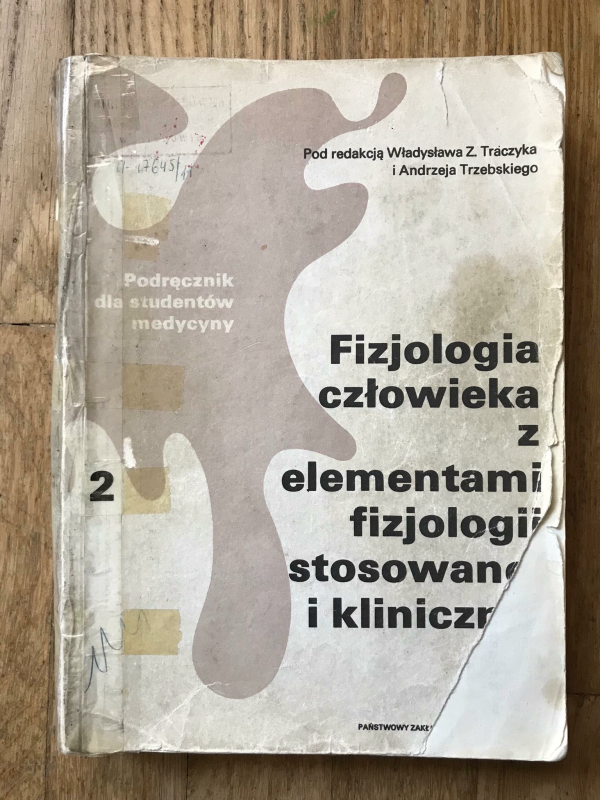 Podręcznik książka dla studentów med fizjologia człowieka