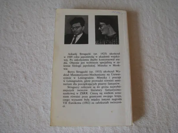 Poniedziałek zaczyna się w sobotę, Arkadij Borys Strugacki 