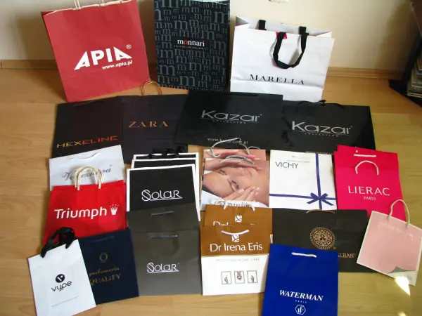 Prezentowa torebka torba papierowa zakupowa Douglas Sephora