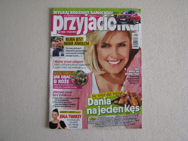 Przyjaciółka nr 8 z 2013 r. i nr 12 z 2018 r.