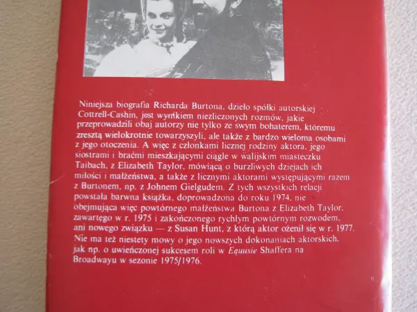 Richard Burton – biografia, John Cottrell, Fergus Cashin