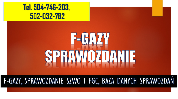 Rozliczenie czynnika chłodniczego. Tel. 504-746-203. fgazy