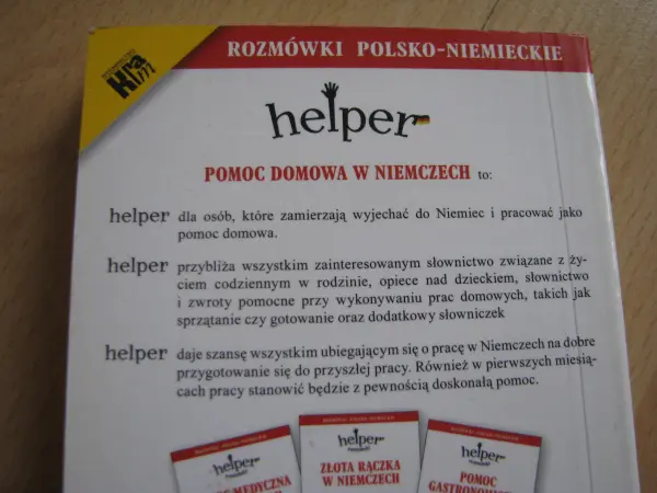 Rozmówki polsko-niemieckie – Pomoc domowa w Niemczech Helper