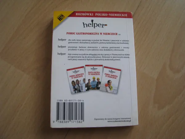 Rozmówki polsko-niemieckie Pomoc gastronomiczna w Niemczech