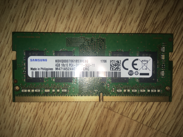 Samsung pamięć ram 4gb do komputera