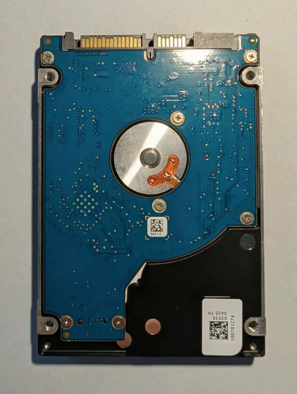 Seagate Thin HDD 500GB uszkodzony