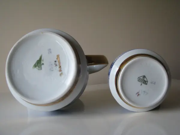 Serwis do kawy herbaty Roman porcelana Chodzież lata 60-te