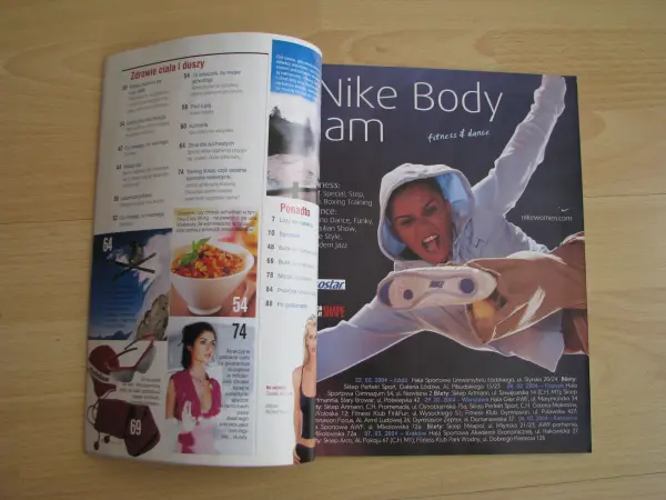 Shape nr 1-3, 2004 rok - magazyn - uroda, zdrowie, fitness,