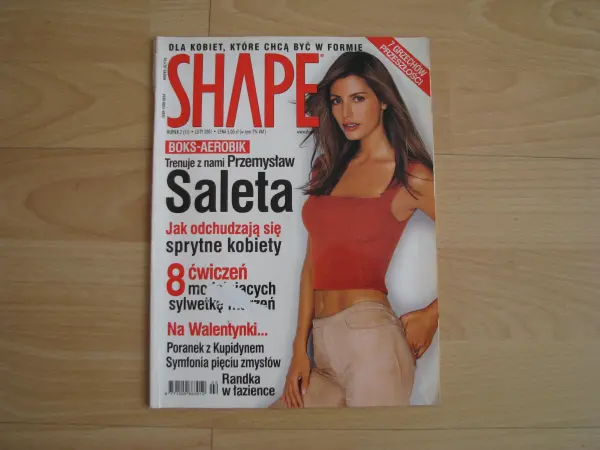 Shape z lat 2001 - 2002 - magazyn dla kobiet, które chcą być